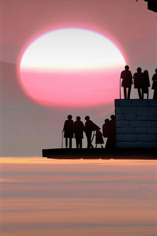 Sunset Silhouettes 🌅
