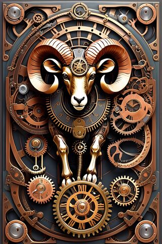 Steampunk Ram: A Mechan..