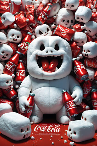 Stay-Puff Marshmallow Babies and Coca-Cola
