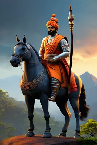 Majestic Warrior on Hor..