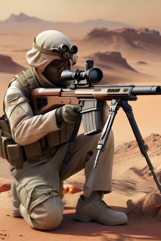 Sniper In Dessert