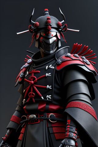Fierce Warrior in Tradi..