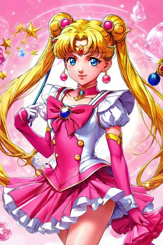 Magical Transformation of Sailor Moon 🌙✨