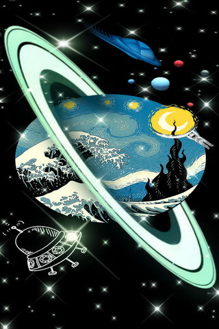 Cosmic Waves 🌌✨