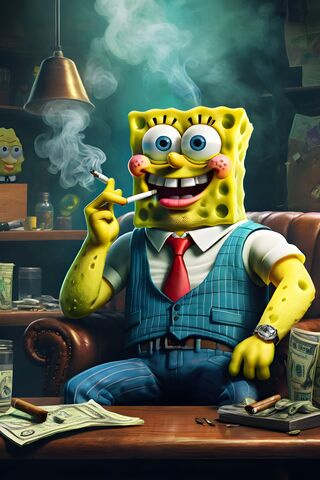 SpongeBob Gagsta