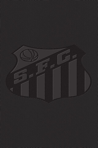 Santos FC Logo on a Sleek Background 🏀⚽