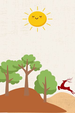 Sunny Day in the Forest..