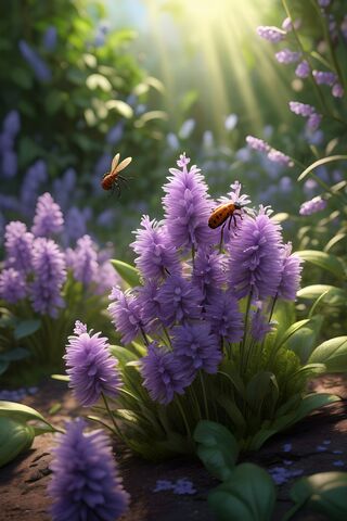 Spring Flowers Insects
