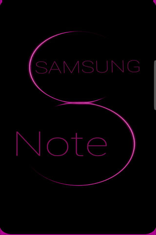 Samsung S Note Splash Screen 🌟