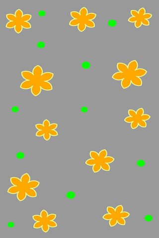 Bright Blooms on Gray 🌼✨