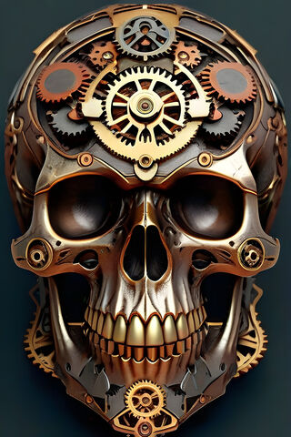 Steampunk Skull: A Fusi..