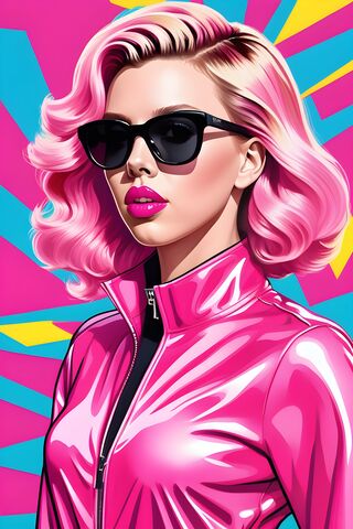 Scarlett In Pink