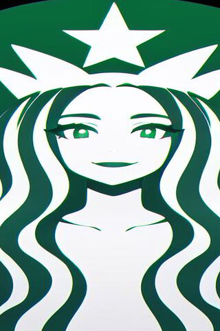 Starbucks Logo Anime