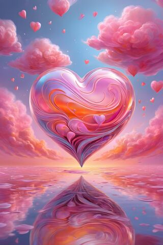 Swirly Pink Love