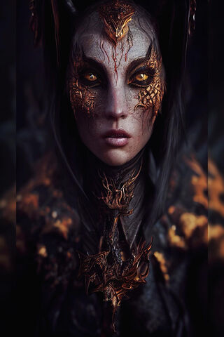 Enigmatic Elegance 🌌✨
