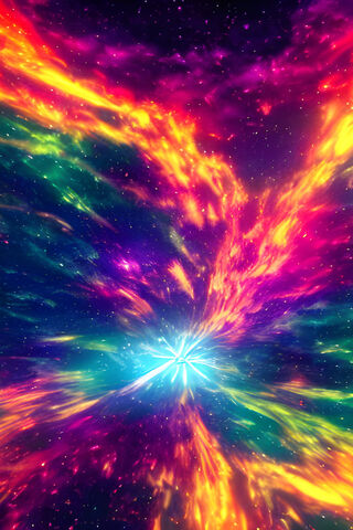 Cosmic Color Explosion ..