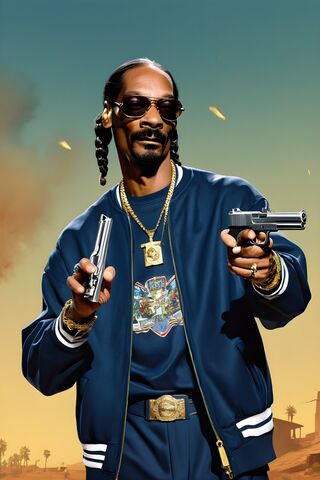 Snoop Dogg in Action 🎤🔫