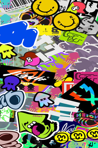 Vibrant Sticker Collage 🎨✨