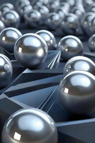 Silver Color Balls