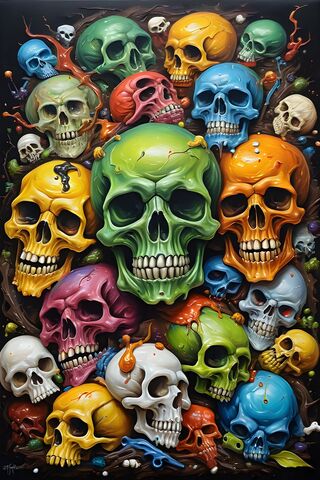 Slime Skulls