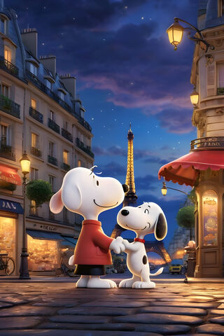 Snoopy Makes A Deal In Paris
