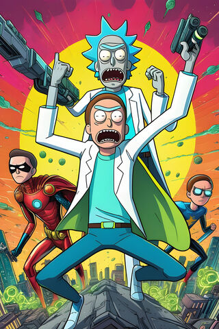 Galactic Adventures: Rick and Morty Unite!