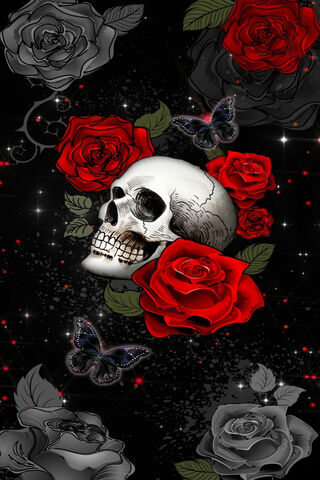 Dark Elegance: Roses an..