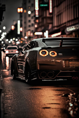 Nighttime Racer 🏎️✨