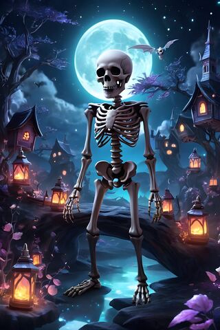 Spooky Skeleton