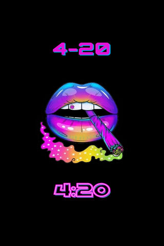 Vibrant 4/20 Vibes 🌈💨