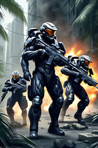 Swat Team In Nanosuit