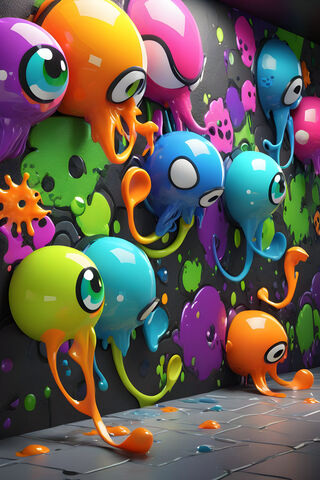 Colorful Octopus Wall Art 🎨🐙