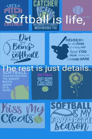 Softball Spirit! ⚾️✨