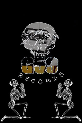 GGO Records Logo Design 🎶💀