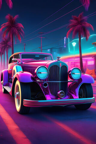Synthwave Duesenberg