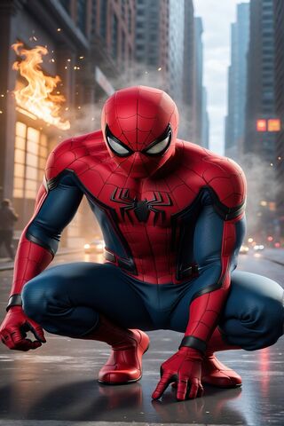 Spider-Man in Action! 🕷️🕸️
