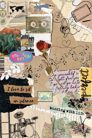 Creative Collage of Inspiration 🎨✨