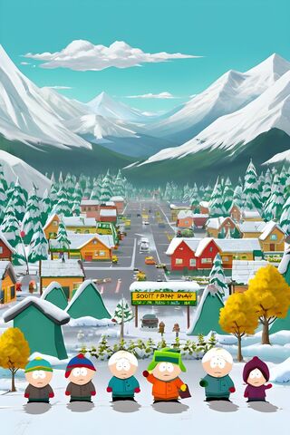 Winter in South Park ❄️..