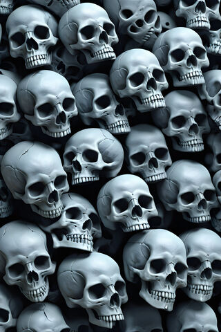 Spooky Skulls