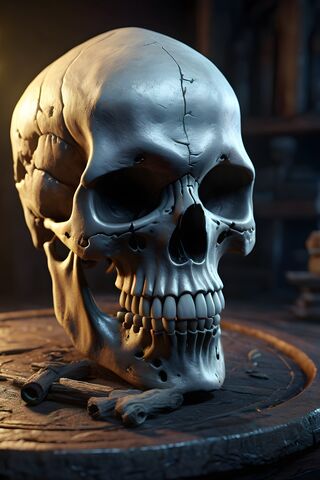 Spooky Skull