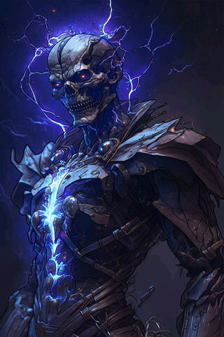 Electric Undead Warrior..