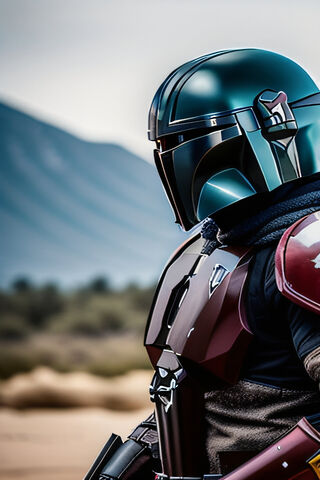 The Mandalorian Warrior..