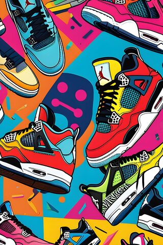 Colorful Sneaker Vibes ..
