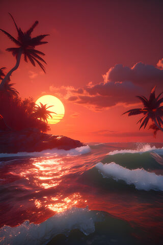 Tropical Twilight Bliss..