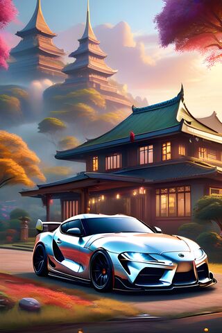 Sleek Serenity: The Ultimate Ride 🚗✨