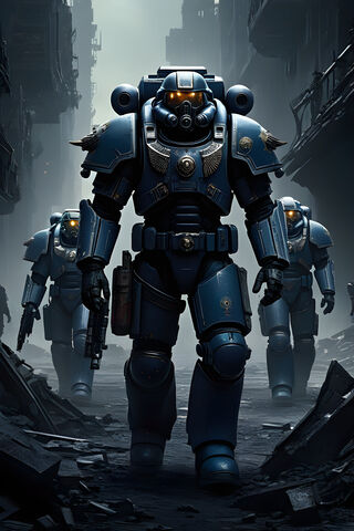 Space Marines on the March 🚀⚔️