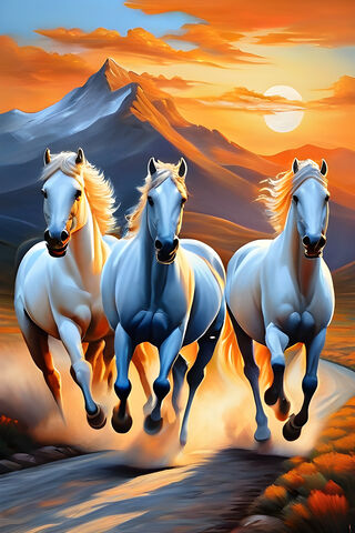 Majestic Gallop at Suns..