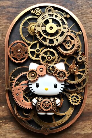 Steampunk Hello Kitty �..
