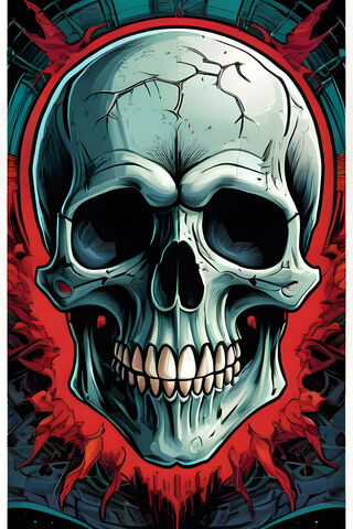 Spooky Skull