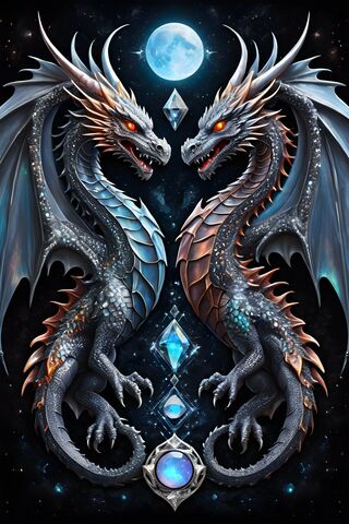 Sparkling Dragons